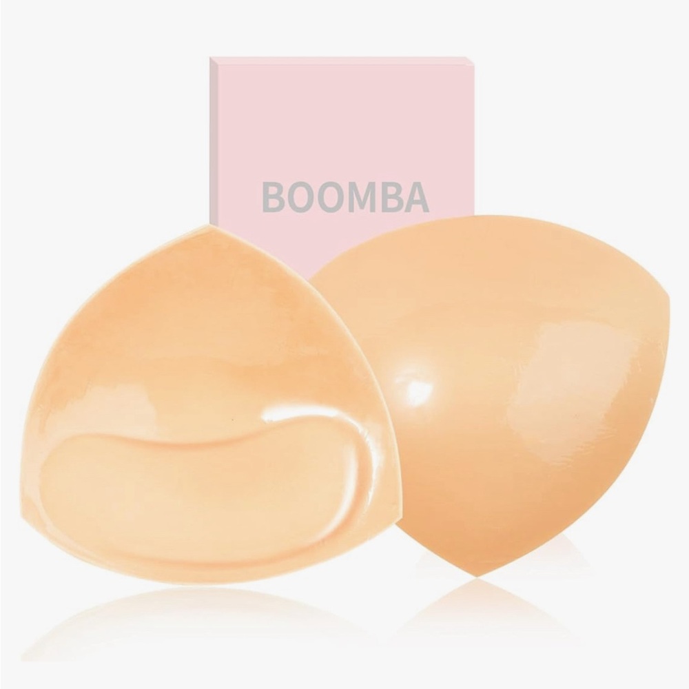 Boomba Bra Inserts Invisible Lift Double-Sided Sticky Bra C D Cup Sizes